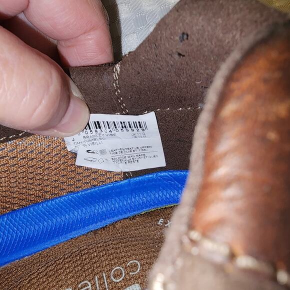 CLARKS EUC MENS SIZE 12 BRADLEY OXFORD WALKING SHOES main image 4